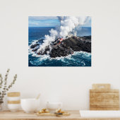 Vulkaninsel Poster (Küche)