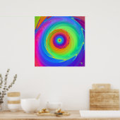 Vulkaninsel. Poster (Küche)