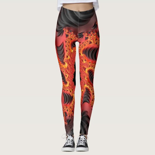 vulkanisch leggings (Vorderseite)