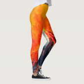 Vulkanische Eruption: Rohkraft Leggings (Rechts)