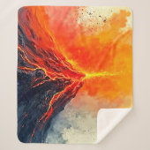 Vulkanische Eruption: Rohkraft Sherpadecke (Vorderseite)