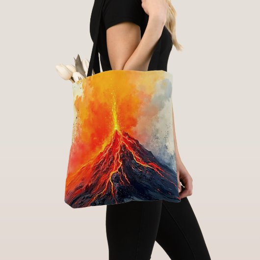 Vulkanische Eruption: Rohkraft Tasche (Von Nahem)