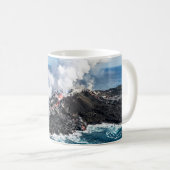 Vulkanische Insel Kaffeetasse (VorderseiteRechts)