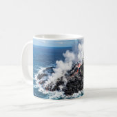 Vulkanische Insel Kaffeetasse (Vorderseite Links)