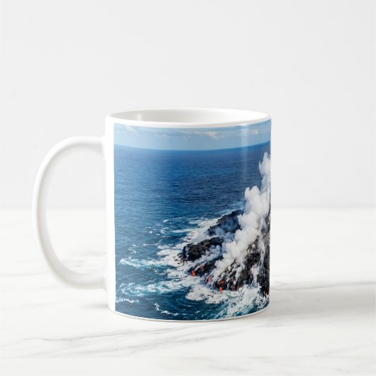 Vulkanische Insel Kaffeetasse (Links)