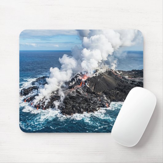 Vulkanische Insel Mousepad (Mit Mouse)