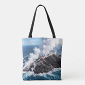 Vulkanische Insel Tasche (Rückseite)