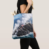 Vulkanische Insel Tasche (Von Nahem)