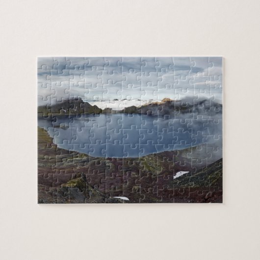 Vulkanische Landschaft des Sommers: Ansicht von Puzzle (Horizontal)
