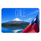 Vulkanischer Chile Magnet (Horizontal)