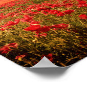 Vulkanischer Endflug Poster (Ecke)