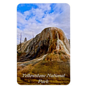 VULKANISCHER KEGEL IN YELLOWSTONE MAGNET