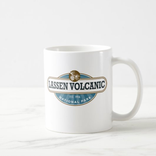 Vulkanischer Nationalpark Lassens Kaffeetasse (Rechts)