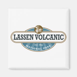 Vulkanischer Nationalpark Lassens Magnet