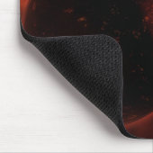 Vulkanischer Planet Mousepad (Ecke)