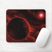 Vulkanischer Planet Mousepad (Mit Mouse)