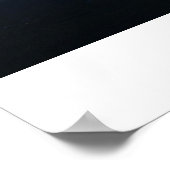 Vulkanischer Sonnenuntergang Poster (Ecke)