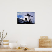 Vulkanischer Tiefpass Poster (Küche)