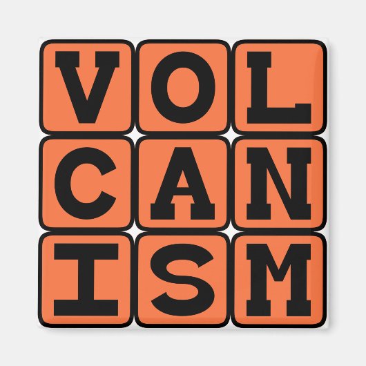 Vulkanismus, Eruption des Molten Felsens Magnet (Vorne)