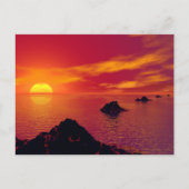 Vulkankette Postkarte (Vorderseite)