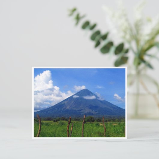 Vulkankonzeption Postkarte (Stehend Vorderseite)