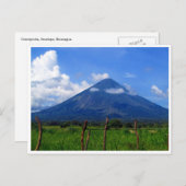 Vulkankonzeption Postkarte (Vorne/Hinten)