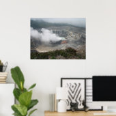 Vulkankrater Poás Poster (Heimbüro)