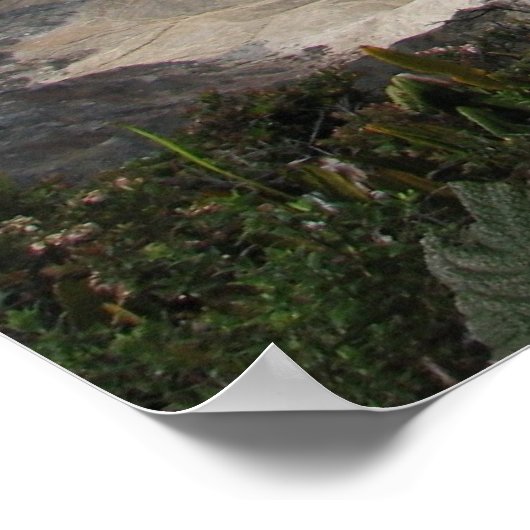 Vulkankrater Poás Poster (Ecke)