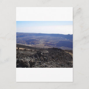 Vulkanlandschaft Postkarte