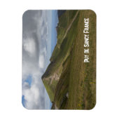 Vulkanlandschaft Puy de Sancy, Frankreich Magnet (Vertikal)