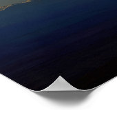 Vulkanlandschaft Reise Entdeckungsreise Poster (Ecke)