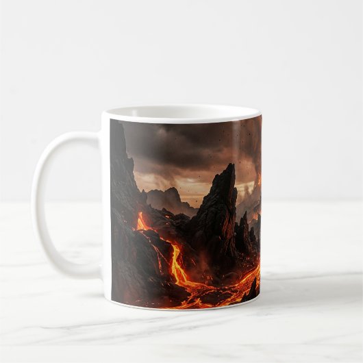 Vulkanlava Kaffeetasse (Links)