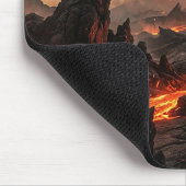 Vulkanlava Mousepad (Ecke)