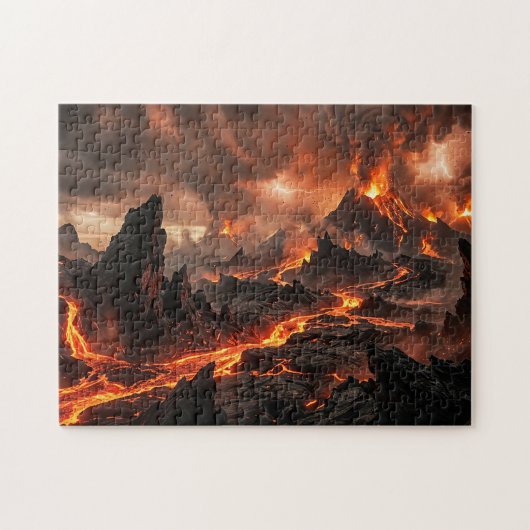 Vulkanlava Puzzle (Horizontal)