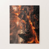 Vulkanlava Puzzle (Vertikal)