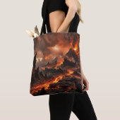 Vulkanlava Tasche (Von Nahem)