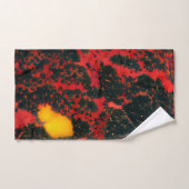 Vulkanmuster Badezimmer Handtuchhandtuch Set (Handtuch)