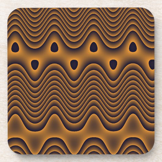 Vulkanozeane Kork-Untersetzer Untersetzer (Vorderseite)