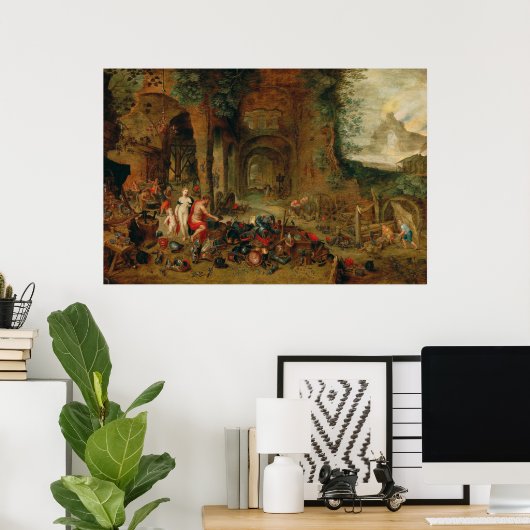 Vulkanschmiede Poster (Heimbüro)