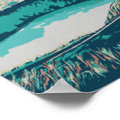 Vulkanschügel auf den Azoren, Atlantik P Poster (Ecke)