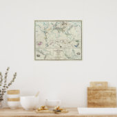 Vulkanwirkung Poster (Küche)