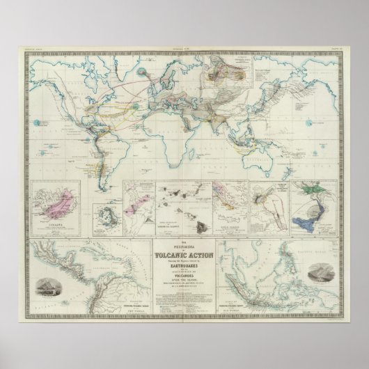 Vulkanwirkung Poster (Vorne)