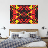 Vulkanzentrum Spritzer 60x40 Leinwanddruck (Insitu (Schlafzimmer))