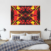 Vulkanzentrum Spritzer 60x40 Leinwanddruck (Insitu (Schlafzimmer))