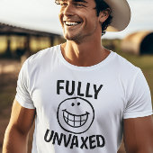 VULLU\Y UNVACCINTED UN-VAXED ANTI T - SHIRT