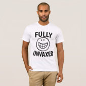 VULLU\Y UNVACCINTED UN-VAXED ANTI T - SHIRT (Vorne ganz)