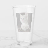 Vulnerable White Kitten Glas (Rückseite)
