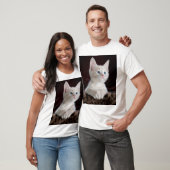 Vulnerable White Kitten T-Shirt (Unisex)