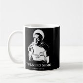 Vulnero Nemo katholischer Saint Thomas Aquinas Quo Kaffeetasse (Links)