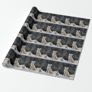 Vulpes corsac geschenkpapier